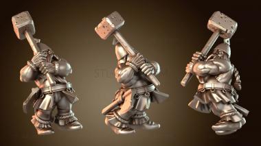 3D модель Точный расчет артиллерии гномов (STL)