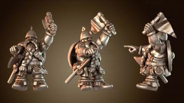 3D модель АРТИЛЛЕРИЙСКИЙ РАСЧЕТ ГНОМА непреклонный (STL)