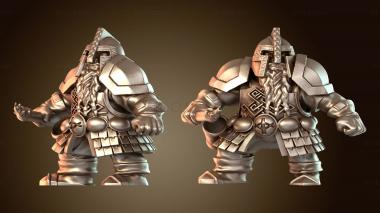 3D модель Карлик Барик (STL)