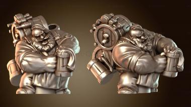 3D модель Гном-бармен Гном (STL)