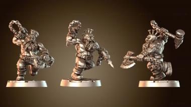 3D модель Гном-берсерк Гоблинобой (STL)