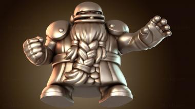 3D модель Гном-блокировщик (STL)