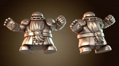3D модель Гном-блокировщик мрачный (STL)