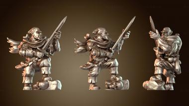 3D модель Гном-Охотник за кровью (STL)