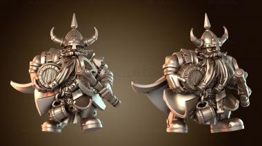 3D модель Гном-пивовар (STL)