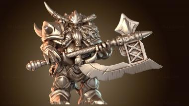 3D модель Гном-командир Б (STL)