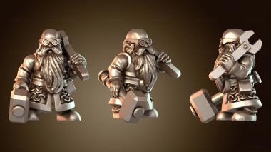 3D модель Команда гномов U So (STL)