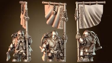 3D модель ГНОМ-АРБАЛЕТЧИК-ЗНАМЕНОСЦОВ (STL)