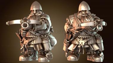 3D модель Гномьи арбалетчики, отряд Q (STL)