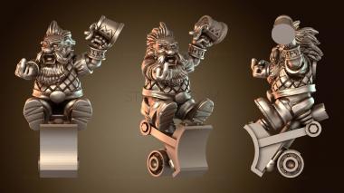 3D модель Гном-смертоносец (STL)