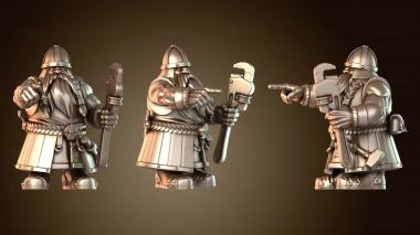 3D модель Экипаж «Гномьих двигателей» (STL)