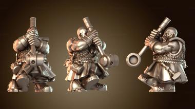 3D модель Эксперт по команде Dwarf Engines (STL)