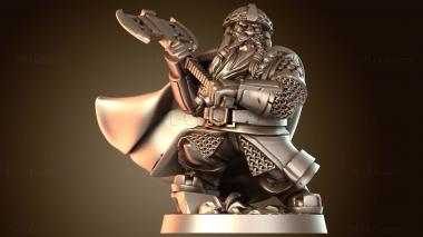 3D модель Гном-исследователь (STL)