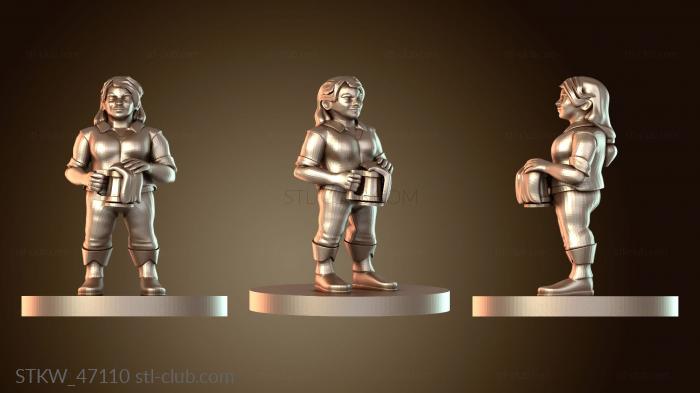 Military Гном-барменша