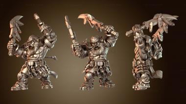 3D модель Гномьи Жаровые Маулеры жестокие (STL)