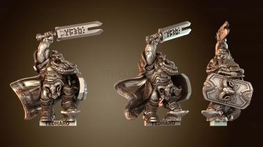 3D модель Гном-герой (STL)