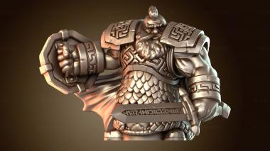 3D модель Гномья пехота Гномы (STL)