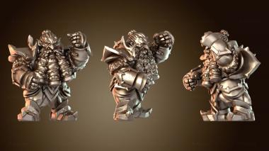 3D модель Гном Кашан крепкий (STL)