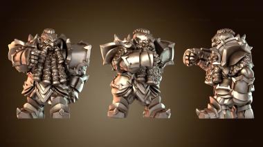 3D модель Гном Кашан храбрый (STL)