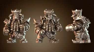 3D модель Гном Кашан могучий (STL)