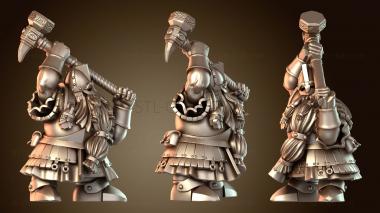3D модель Отряд королевской гвардии гномов (STL)