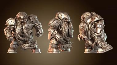 3D модель Гном-лайнмен (STL)