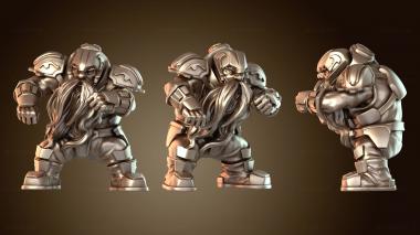 3D модель Гном-линейный броненосец (STL)