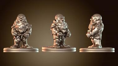 3D модель Стоящий карлик-мужчина (STL)