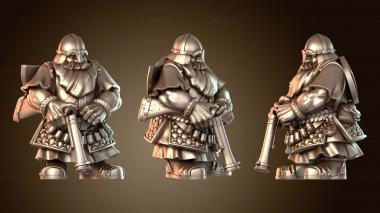 3D модель ГНОМСКИЕ СТРЕЛКИ смелые (STL)