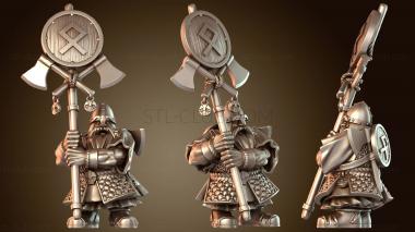 3D модель ГНОМ-СТРЕЛОК-ЗНАМЯСНИК (STL)