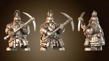 3D модель ГНОМ-ШАХТЕР жирный (STL)