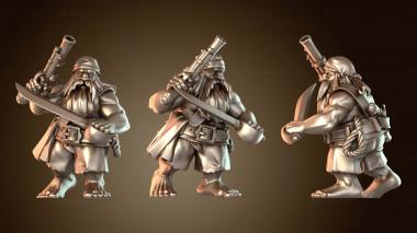 3D модель ГНОМ-ПИРАТ свирепый (STL)