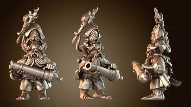 3D модель ГНОМ-ПИРАТ храбрый (STL)