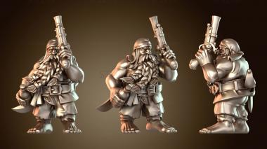 3D модель ГНОМ-ПИРАТ энергичный (STL)