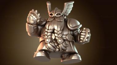 3D модель Гном-панчер (STL)