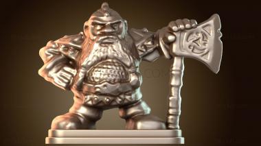 3D модель Гном тихий (STL)