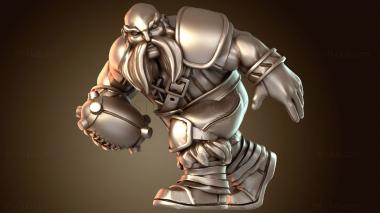 3D модель Карлик решительный (STL)