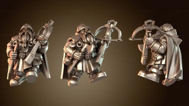 3D модель ГНОМ-РЕЙНДЖЕР АРБАЛЕТЧИК точный (STL)