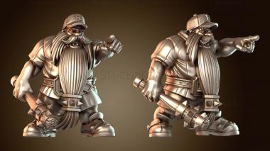 3D модель Карлик-судья (STL)