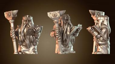 3D модель Гном-рунный маг (STL)