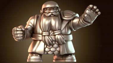 3D модель Гном-бегун (STL)