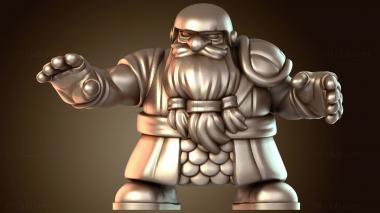 3D модель Гном-бегун ловкий (STL)