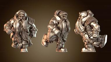 3D модель Гном-бегун тихий (STL)