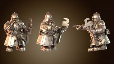 3D модель Элитный экипаж осадных машин гномов (STL)