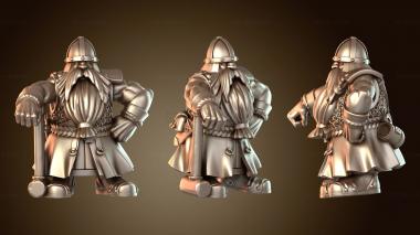 3D модель Осада гномов с худым экипажем (STL)
