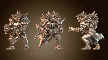 3D модель Гном Скутагаард умный (STL)
