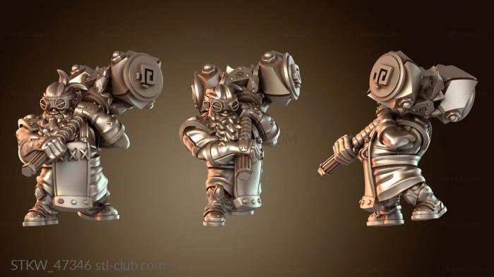 Military Гаджетеры Dwarf Spark дотошные