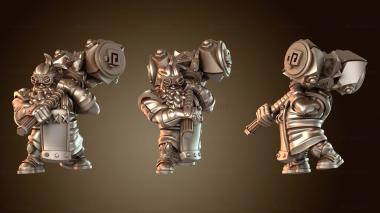 3D модель Гаджетеры Dwarf Spark дотошные (STL)