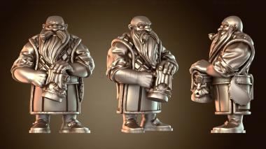 3D модель Гном Старый снегоочиститель (STL)