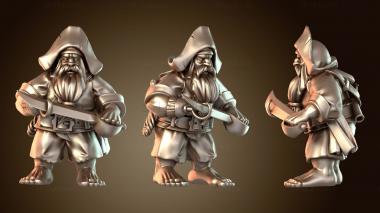3D модель ГНОМ ХУДОЙ ПИРАТ ловкий (STL)